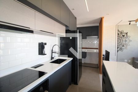 Sala / Cozinha de apartamento à venda com 1 quarto, 37m² em Vila Dom Pedro Ii, São Paulo