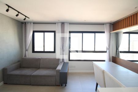 Sala / Cozinha de apartamento à venda com 1 quarto, 37m² em Vila Dom Pedro Ii, São Paulo