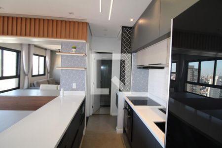 Sala / Cozinha de apartamento à venda com 1 quarto, 37m² em Vila Dom Pedro Ii, São Paulo