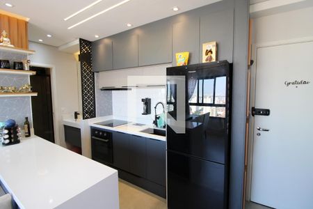 Sala / Cozinha de apartamento à venda com 1 quarto, 37m² em Vila Dom Pedro Ii, São Paulo
