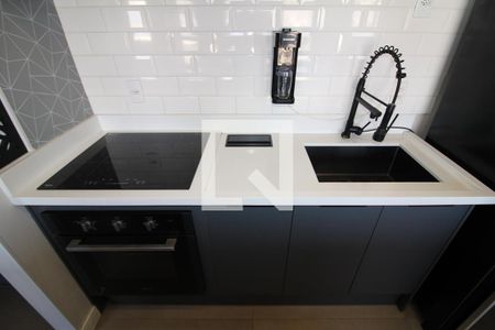 Sala / Cozinha de apartamento à venda com 1 quarto, 37m² em Vila Dom Pedro Ii, São Paulo