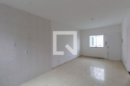 Sala e Cozinha Integrada  de apartamento à venda com 2 quartos, 47m² em Vila Dalila, São Paulo
