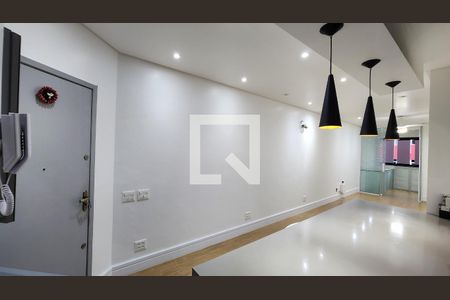 Detalhe Sala de apartamento para alugar com 3 quartos, 110m² em Aparecida, Santos