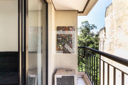 Varanda de apartamento para alugar com 1 quarto, 42m² em Vila Buarque, São Paulo