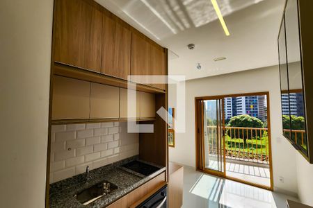 Sala e Cozinha de apartamento para alugar com 1 quarto, 38m² em Butantã, São Paulo