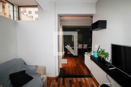 Sala de apartamento à venda com 4 quartos, 214m² em União, Belo Horizonte