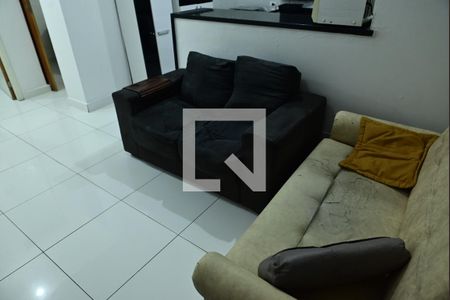 Sala de kitnet/studio para alugar com 1 quarto, 50m² em Boqueirão, Praia Grande