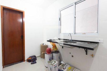 Cozinha de apartamento para alugar com 1 quarto, 28m² em Jardim Paraíso, São Paulo