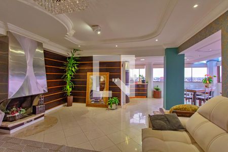Sala de TV de apartamento à venda com 3 quartos, 156m² em Centro, Canoas