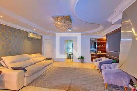 Sala de TV de apartamento à venda com 3 quartos, 156m² em Centro, Canoas