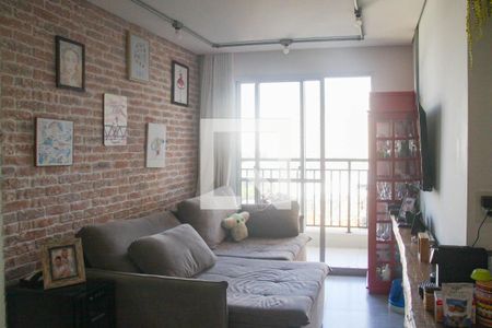 Sala de apartamento à venda com 2 quartos, 51m² em Brás, São Paulo
