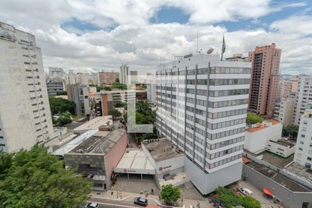 Vista de kitnet/studio para alugar com 1 quarto, 39m² em Consolação, São Paulo