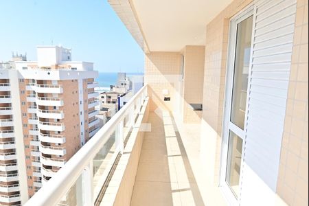 Sacada de apartamento para alugar com 2 quartos, 86m² em Aviação, Praia Grande