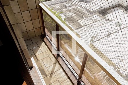 Apartamento à venda com 140m², 3 quartos e 2 vagasVaranda do Quarto 3