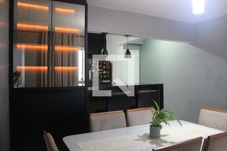 Sala de jantar de apartamento para alugar com 2 quartos, 67m² em Vila São Ricardo, Guarulhos
