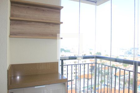 Varanda da sala de apartamento para alugar com 3 quartos, 96m² em Vila Augusta, Guarulhos