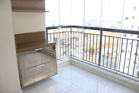 Varanda da sala de apartamento para alugar com 3 quartos, 96m² em Vila Augusta, Guarulhos