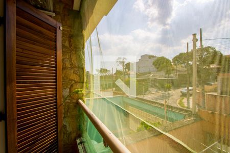 Varanda do quarto 1 de casa à venda com 3 quartos, 200m² em Vila Scarpelli, Santo André