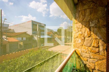 Varanda do quarto 1 de casa à venda com 4 quartos, 200m² em Vila Scarpelli, Santo André
