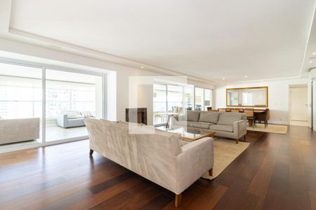 Sala 1 de apartamento à venda com 3 quartos, 336m² em Vila Uberabinha, São Paulo