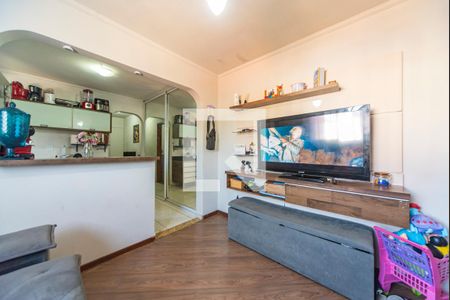 Sala de apartamento para alugar com 2 quartos, 55m² em Vila Pires, Santo André
