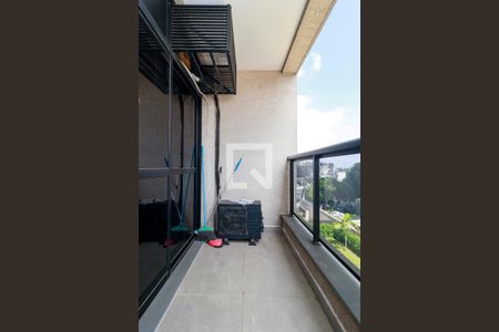 Sala - Varanda de apartamento para alugar com 1 quarto, 43m² em Nova Piraju, São Paulo