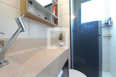 Banheiro de apartamento à venda com 2 quartos, 44m² em Jardim do Lago Continuação, Campinas