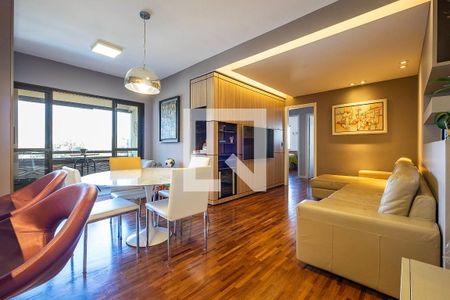 Sala de apartamento à venda com 3 quartos, 95m² em Pinheiros, São Paulo