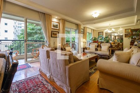 Sala de apartamento à venda com 3 quartos, 194m² em Paraíso, São Paulo