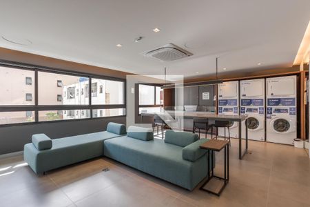 Studio para alugar com 26m², 1 quarto e 1 vagaÁrea comum - Lavanderia