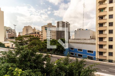 Quarto - Vista de apartamento à venda com 1 quarto, 42m² em Santa Cecilia, São Paulo