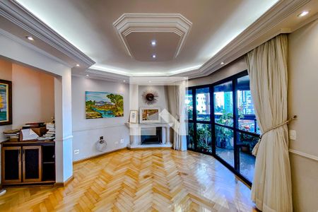 Sala de apartamento para alugar com 3 quartos, 135m² em Jardim Anália Franco, São Paulo