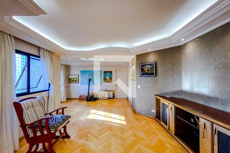 Sala de apartamento para alugar com 3 quartos, 135m² em Jardim Anália Franco, São Paulo