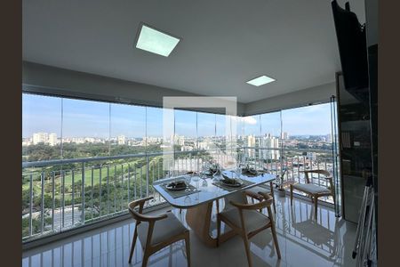 Varanda Gourmet de apartamento à venda com 3 quartos, 85m² em Santo Amaro, São Paulo