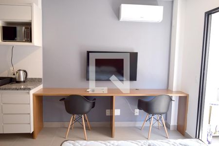 Studio para alugar com 25m², 1 quarto e sem vagaEspaço home office