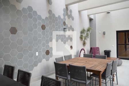 Studio para alugar com 25m², 1 quarto e sem vagaChurrasqueira