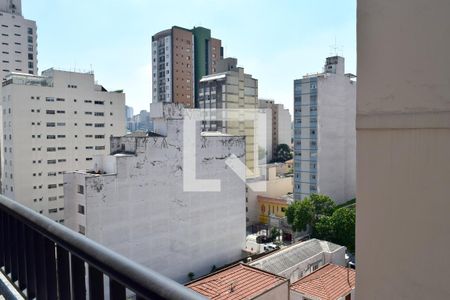 Vista da Varanda de kitnet/studio para alugar com 1 quarto, 25m² em Pinheiros, São Paulo