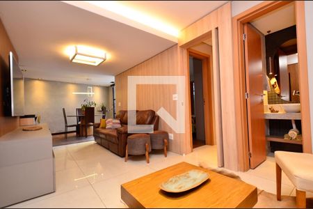 Sala de apartamento à venda com 2 quartos, 160m² em Sagrada Família, Belo Horizonte