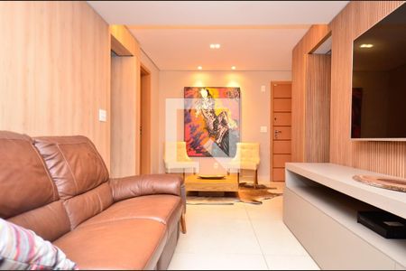 Sala de apartamento à venda com 2 quartos, 160m² em Sagrada Família, Belo Horizonte