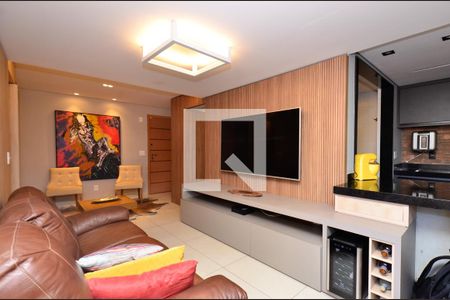 Sala de apartamento à venda com 2 quartos, 160m² em Sagrada Família, Belo Horizonte