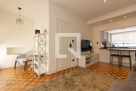 Sala de apartamento à venda com 2 quartos, 90m² em Cerqueira César, São Paulo