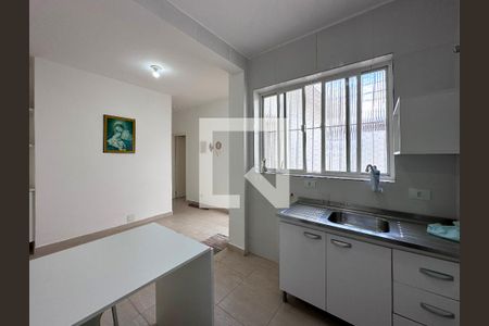 Sala/cozinha  de casa para alugar com 1 quarto, 35m² em Chácara Santo Antônio (zona Sul), São Paulo