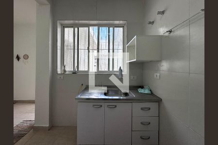 Sala/cozinha  de casa para alugar com 1 quarto, 35m² em Chácara Santo Antônio (zona Sul), São Paulo
