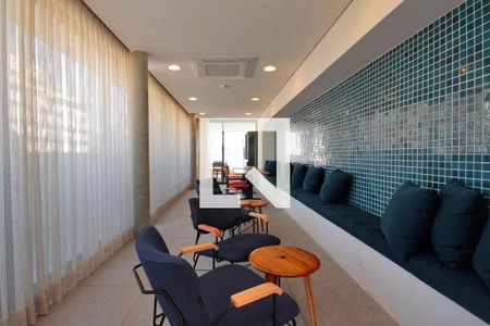 Apartamento à venda com 24m², 1 quarto e sem vagaÁrea comum - Salão de festas