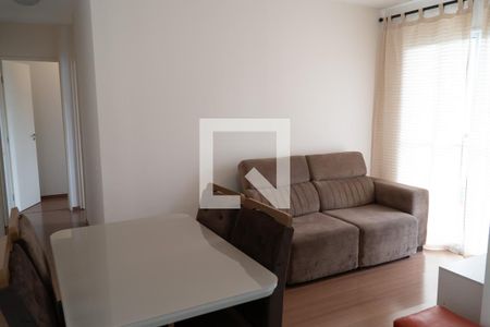 Sala de apartamento para alugar com 2 quartos, 54m² em Vila Praia, São Paulo