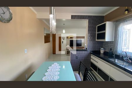 Sala - Sala de Jantar - Cozinha de apartamento para alugar com 2 quartos, 140m² em Vila Eldízia, Santo André