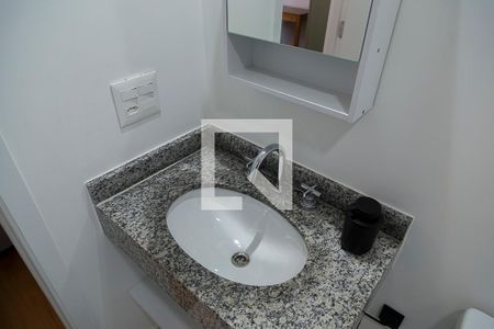 Banheiro - Pia de kitnet/studio para alugar com 1 quarto, 22m² em Vila Mariana, São Paulo