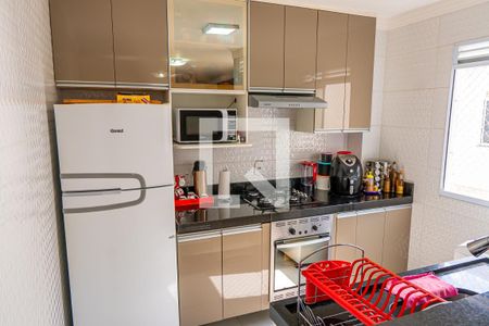 Sala/Cozinha de apartamento à venda com 2 quartos, 48m² em Loteamento Residencial Parque dos Cantos, Campinas
