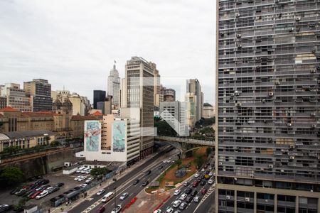 Vista do Quarto de kitnet/studio à venda com 1 quarto, 29m² em Centro Histórico de São Paulo, São Paulo