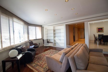 Sala de apartamento à venda com 4 quartos, 317m² em Campo Belo, São Paulo